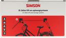 Ophangsysteem Simson E-bike - zwart
