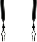 Rugleuning Simson smal met vinyl rugkussen - zwart