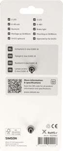 Achterlicht Simson aurora E-line e100c-b