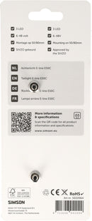 Achterlicht Simson aurora E-line e50c