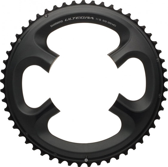 Kettingblad 53T Shimano Ultegra FC-6800 (MB) 2x11 speed - donkergrijs