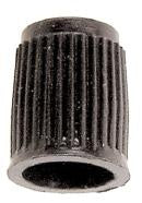 dunlopventieldop zwart fiets p/100