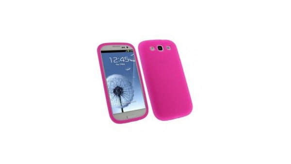 Silicon Case Roze voor Samsung i9300 Galaxy S III