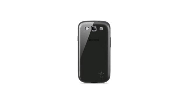 Belkin Silicone Case Grip Sheer Zwart voor Samsung i8190 Galaxy SIII mini