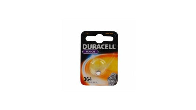 Duracell D364 Knoopcel Batterij Zilver