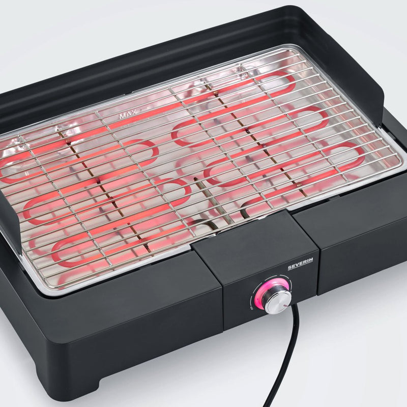Severin PG8565 Elektrische Tafelgrill 2200W Zwart