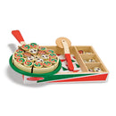 Melissa &amp; Doug Houten Pizza Set 54-delig