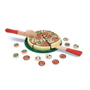 Melissa &amp; Doug Houten Pizza Set 54-delig