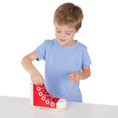 Melissa &amp; Doug Veters Leren Strikken met Houten Schoen