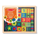 Melissa & Doug Houten Kralen met Koord 27 Stuks