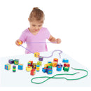 Melissa & Doug Houten Kralen met Koord 27 Stuks