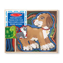 Melissa &amp; Doug Borduren op Hout Dieren