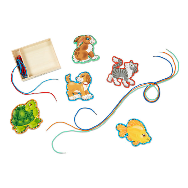 Melissa &amp; Doug Borduren op Hout Dieren