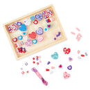 Melissa & Doug Houten Hartjes Kralenset