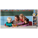 Melissa & Doug Houten Leerklok met 12 Houten Vormen