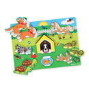 Melissa & Doug Houten Puzzel Dieren 8 Figuren
