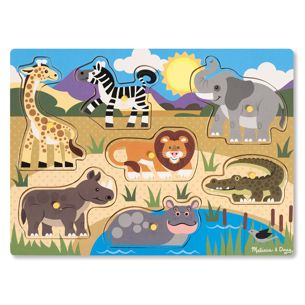 Houten Puzzel Wilde Dieren