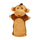 Melissa &amp; Doug Wilde Dieren Handpoppen 4 Stuks