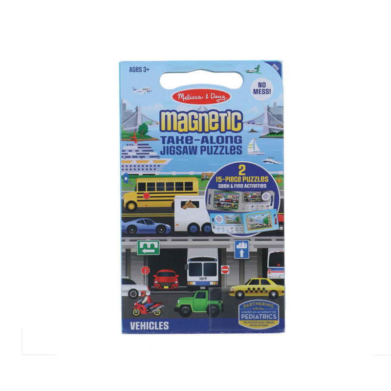 Melissa & Doug Magneetpuzzel Stad 2x 15 Stukjes