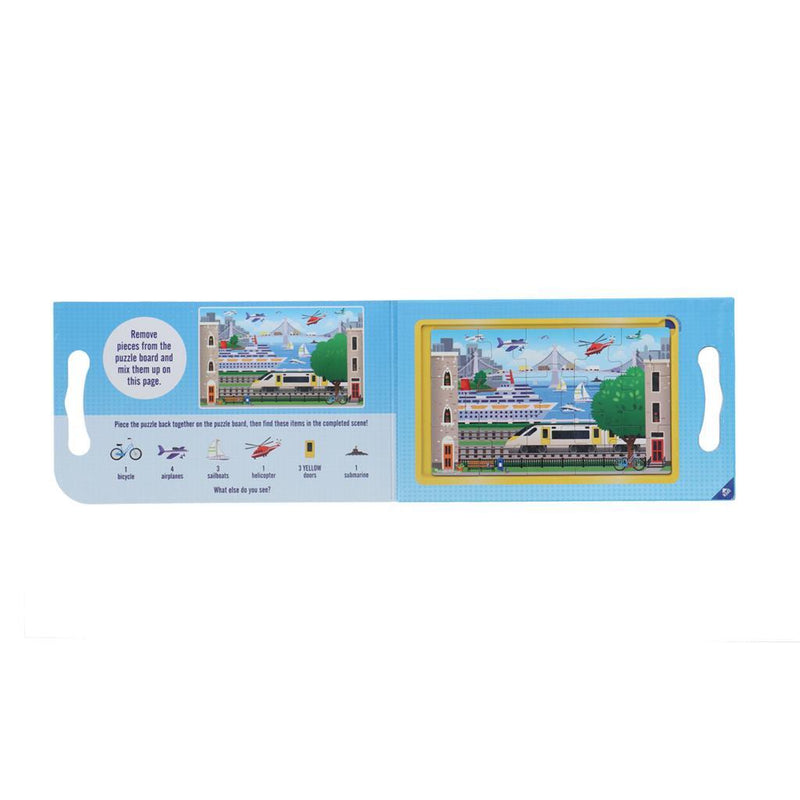 Melissa & Doug Magneetpuzzel Stad 2x 15 Stukjes