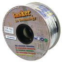 Tasker TASR-C128-BLK Microfoonkabel Op Haspel 2x 0.35 Mm² 100 M Zwart