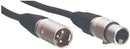 Tasker TAS-1MF128ZW12 Luidsprekerkabel Xlr 3-pins Male - Xlr 3-pins Female 12.0 M Zwart