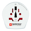 Skross SKR1500210E Reisadapter Combo - Wereld-naar-australië Geaard