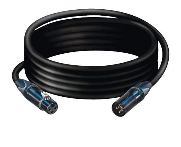 Tasker DISMF301ZW09 Xlr Analoge Kabel Xlr - Xlr 9.00 M Zwart