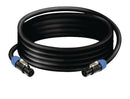 Tasker DIS2S276ZW05 Luidsprekerkabel Speakon 2-pins Connector - Speakon 2-pins Connector 5.00 M Zwa