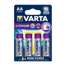Varta VARTA-6106/4B Lithium Batterij Aa-blisterkaart