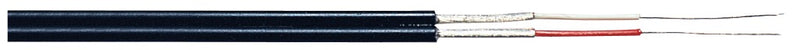 Tasker TASR-C118-BLK Stereo Audiokabel Op Haspel 2x 0.14 Mm² 100 M Zwart