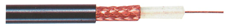 Tasker TASR-RG59BU Coaxkabel Op Haspel Rg59 6.1 Mm 100 M Zwart