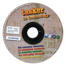 Tasker TASR-C121 Stereo Audiokabel Op Haspel 2x 0.25 Mm² 100 M Zwart