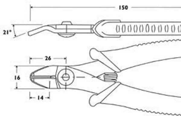 Piergiacomi PG-TR58 Striptang 137 Mm