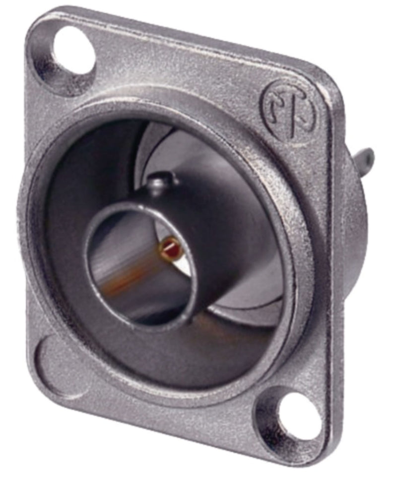 Neutrik NTR-NBB75DSG Bnc Appliance Socket With Flange 75 Ohm