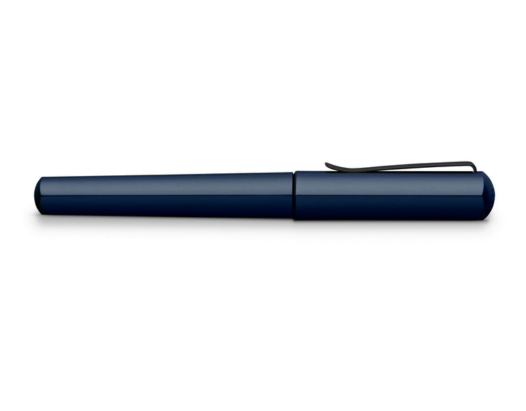 Faber Castell FC-150540 Vulpen Hexo Blauw M Schrijfkleur Blauw