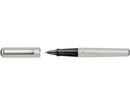 Faber Castell FC-140595 Rollerball Hexo Mat Zilver Schrijfkleur: Zwart