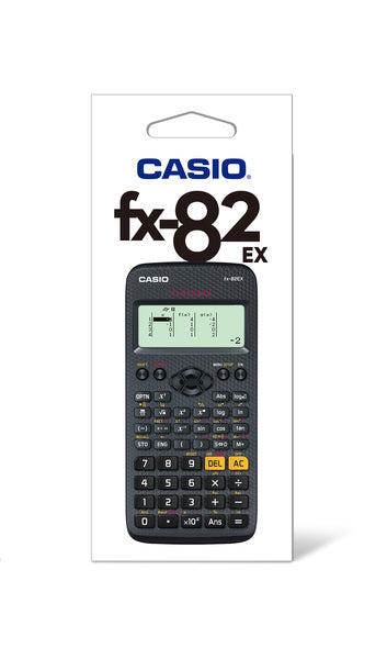 Texas Instruments FX-82EX-W Rekenmachine Casio FX-82EX