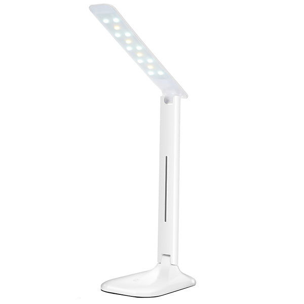 Seco SE-FX16B Bureaulamp Led 5W USB Dimbaar ABS/PC Wit