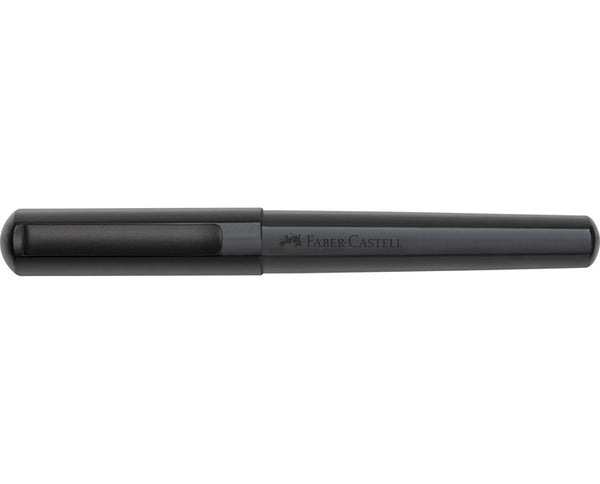 Faber Castell FC-150572 Vulpen Hexo Mat Zwart EF Schrijfkleur Blauw