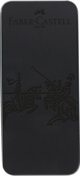 Faber Castell FC-140579 Balpen En Vulpen M Faber-Castell Hexo Mat Zwart In Giftbox Zwart