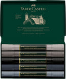 Faber Castell FC-160306 WK25Aquarel Marker FC AlbrechtDürer 5 Stuks Grey Tones