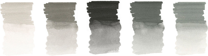 Faber Castell FC-160306 WK25Aquarel Marker FC AlbrechtDürer 5 Stuks Grey Tones