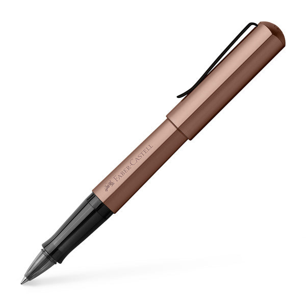 Faber Castell FC-140585 Rollerball Hexo Brons Schrijfkleur: Zwart