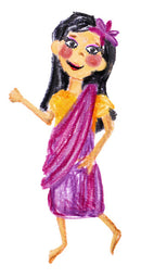 Faber Castell FC-201744 Kleurpotloden Driekant Children Of The World In Etui 12+3 Stuks