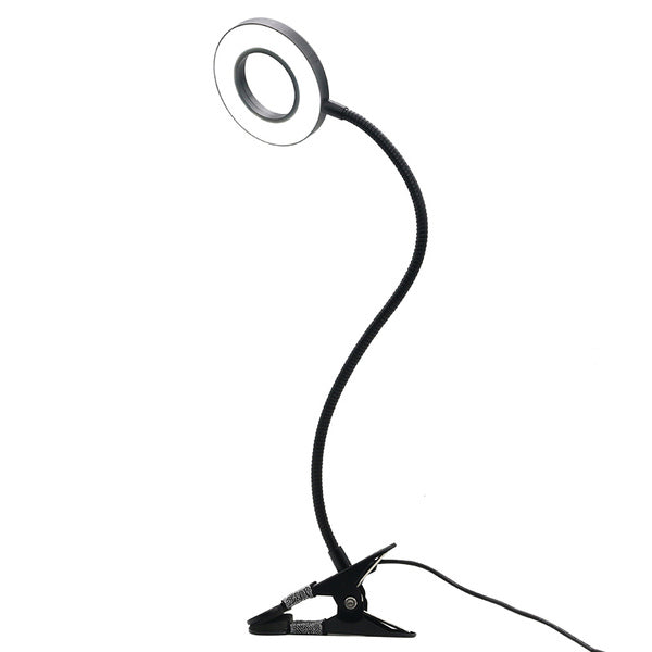 Seco SE-FX11 Bureaulamp Led 5W USB Dimbaar Plastic/ABS Zwart