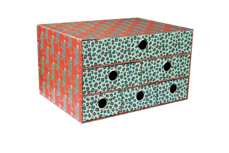 Kangaro K-098020 Opbergbox met 6 Lades Wild
