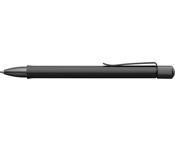 Faber Castell FC-140577 Balpen Hexo Twist Mat Zwart Schrijfkleur Zwart