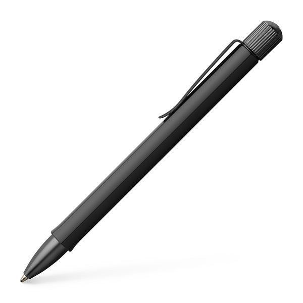 Faber Castell FC-140577 Balpen Hexo Twist Mat Zwart Schrijfkleur Zwart