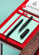 Faber Castell FC-140577 Balpen Hexo Twist Mat Zwart Schrijfkleur Zwart